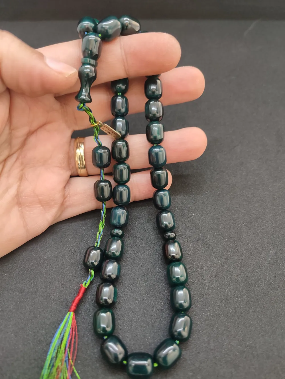 Osama Omari̇ İmzalı Eski̇ Usul Havşalı Horoz İmame 50 Yaşında Alman Faturan küçük resim 4