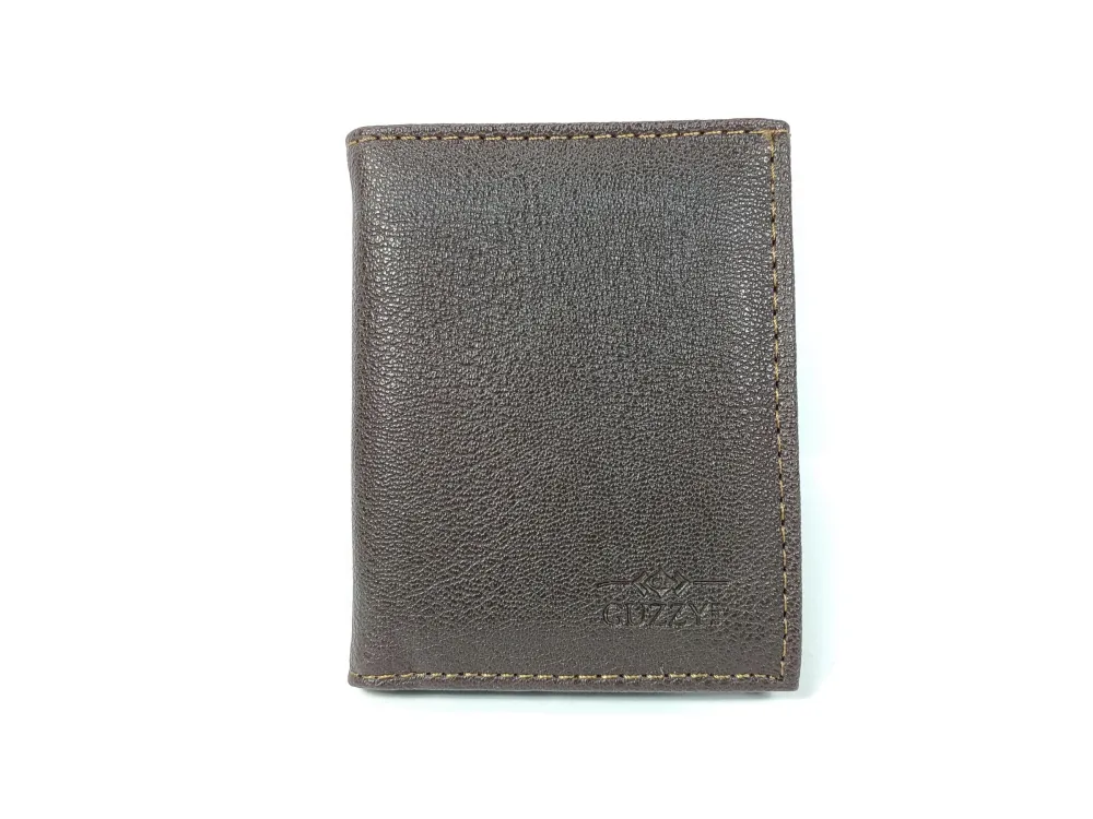 Hedi̇ye Kutulu Şık Deri̇ Cüzdan Kartlık Ve Kağıt Para Bölmeli̇