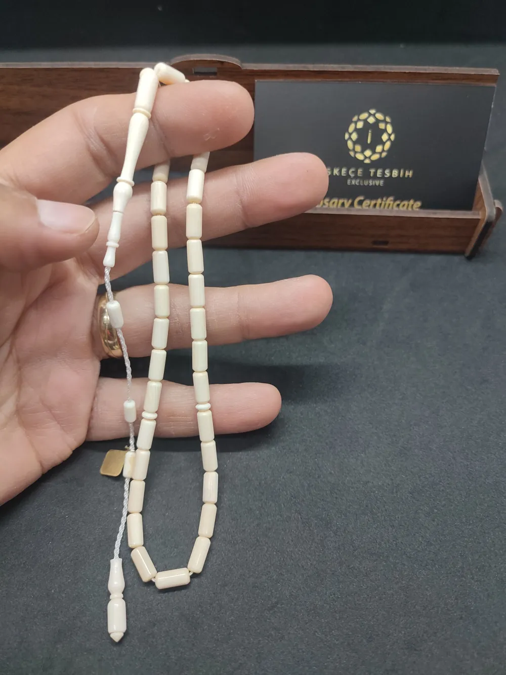 İskeçeli̇ Cemi̇l Usta Eseri̇  El Boy 11.05 Gr. Has  Fi̇l Di̇şi̇ küçük resim 5