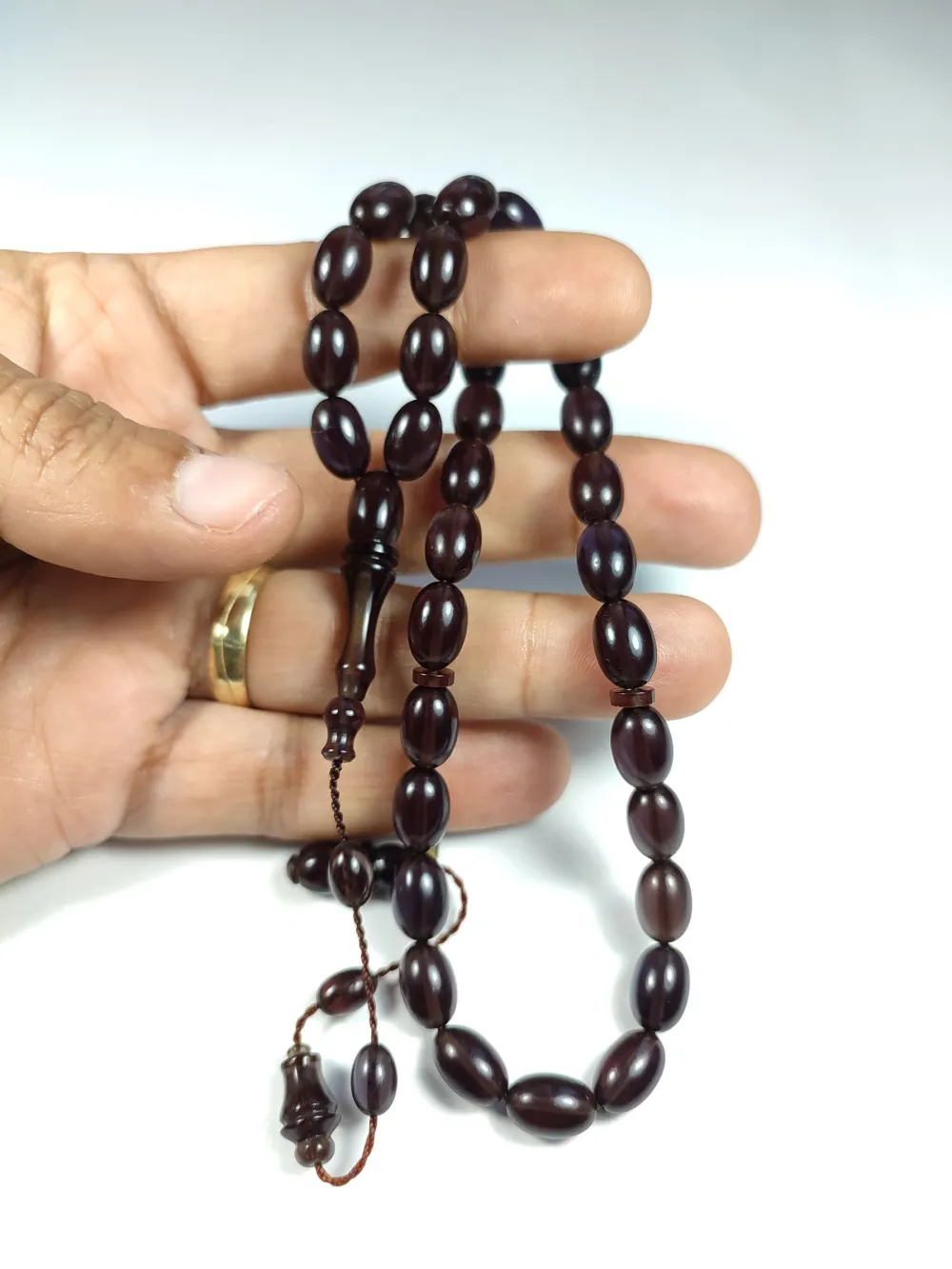 Ayhan Turan Usta İşi̇ İmzalı  Sıkma Kehri̇bar küçük resim 5