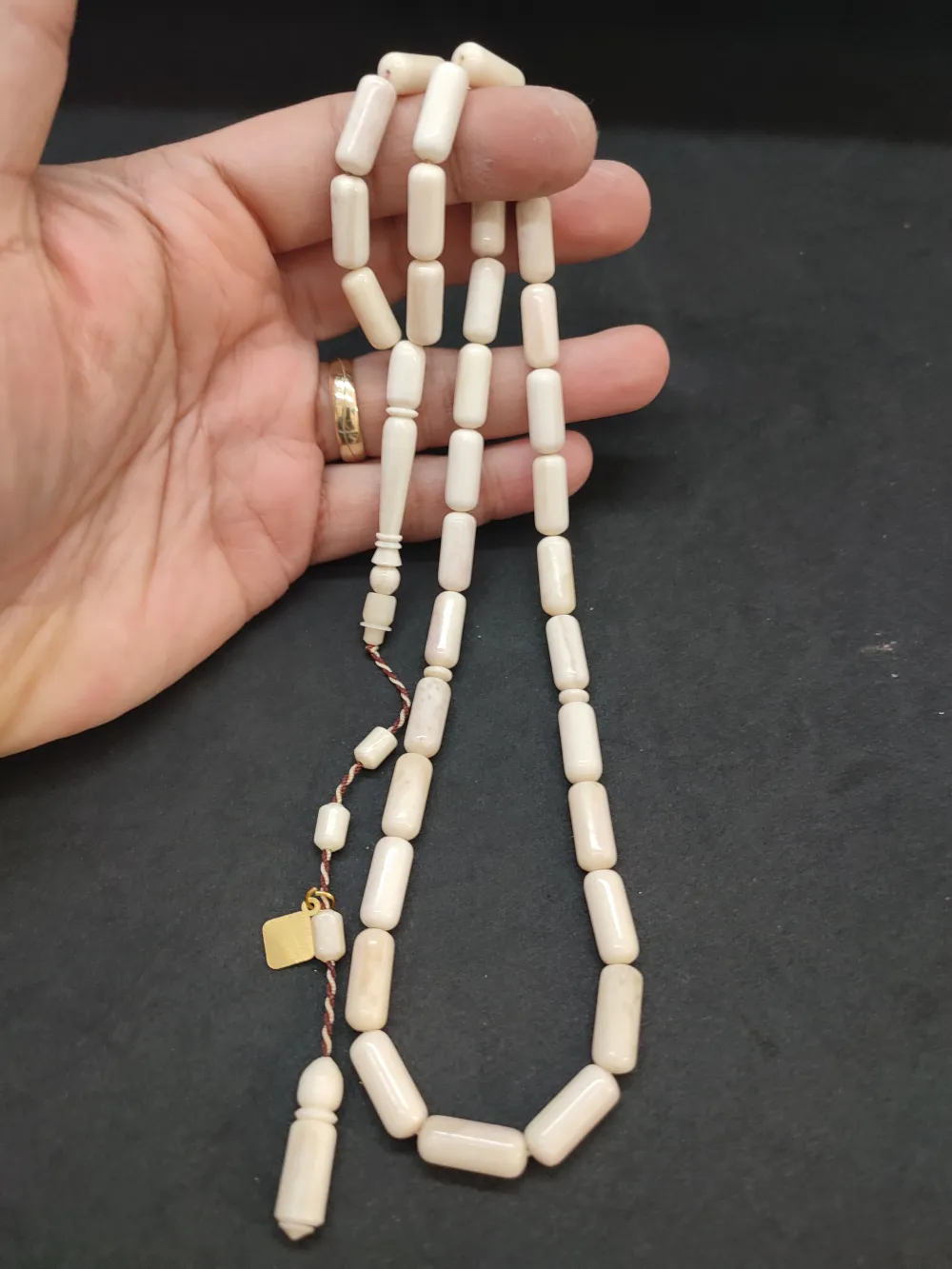 Hakan Kaya Usta Eseri̇ İri̇ Boy Naturel Bali̇na Kemi̇ği̇ küçük resim 5