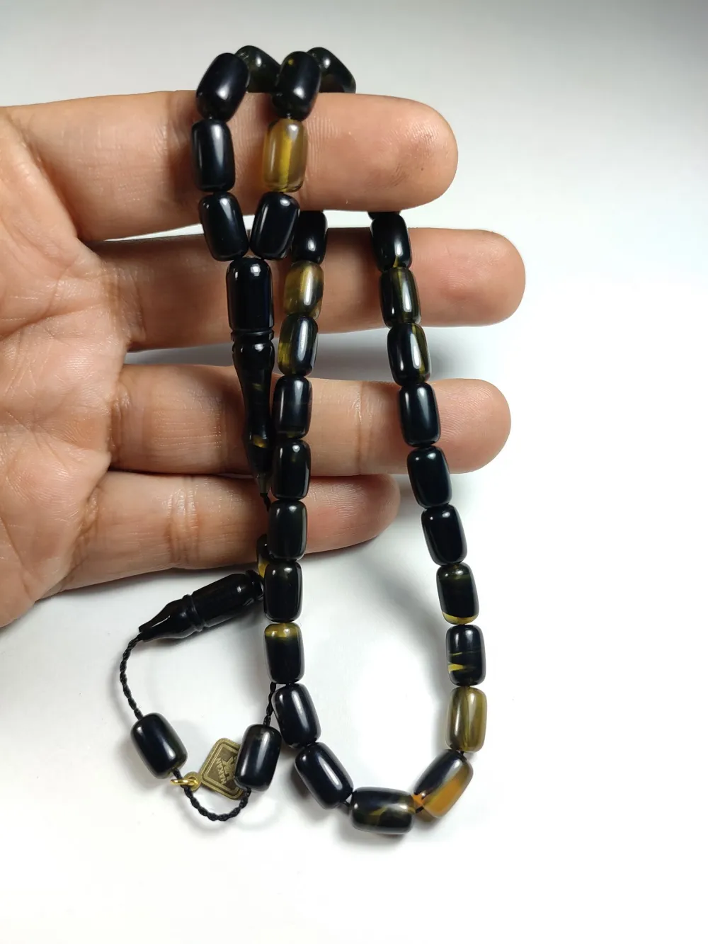 Hakan Kaya Usta İşi̇ İmzalı Sıkma Kehri̇bar küçük resim 4