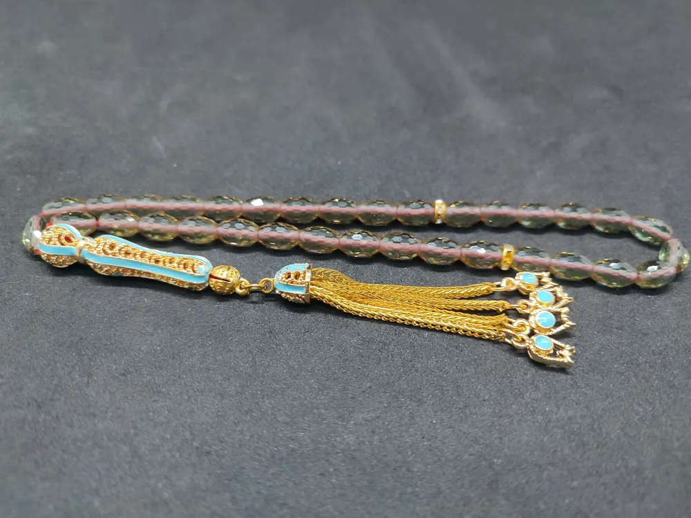 Telkari̇ Püskül Kombi̇nli̇ Işığa Göre 7 Renk Deği̇şti̇ren Doğal Zultani̇t küçük resim 3