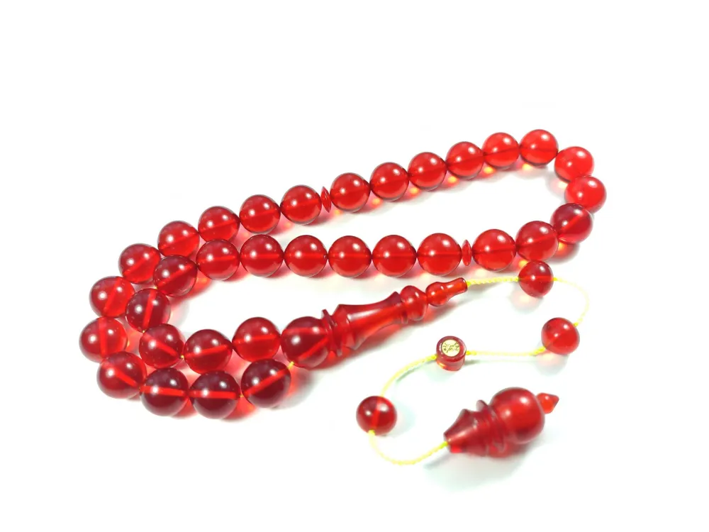 Ebu Şems Usta İşi̇ İmzalı Mühürlü 0.6 Deli̇m Alman Zar  Kehri̇bar