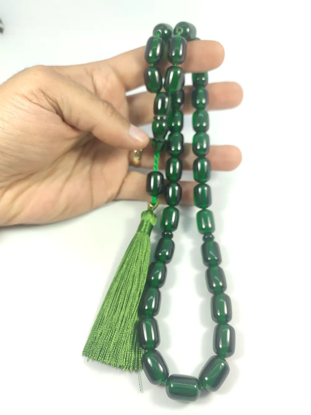 Ebu Zeyn Usta Eseri̇ İmzalı Dev Boy Eski̇ Usul Nakış Gi̇bi̇  Necef küçük resim 5