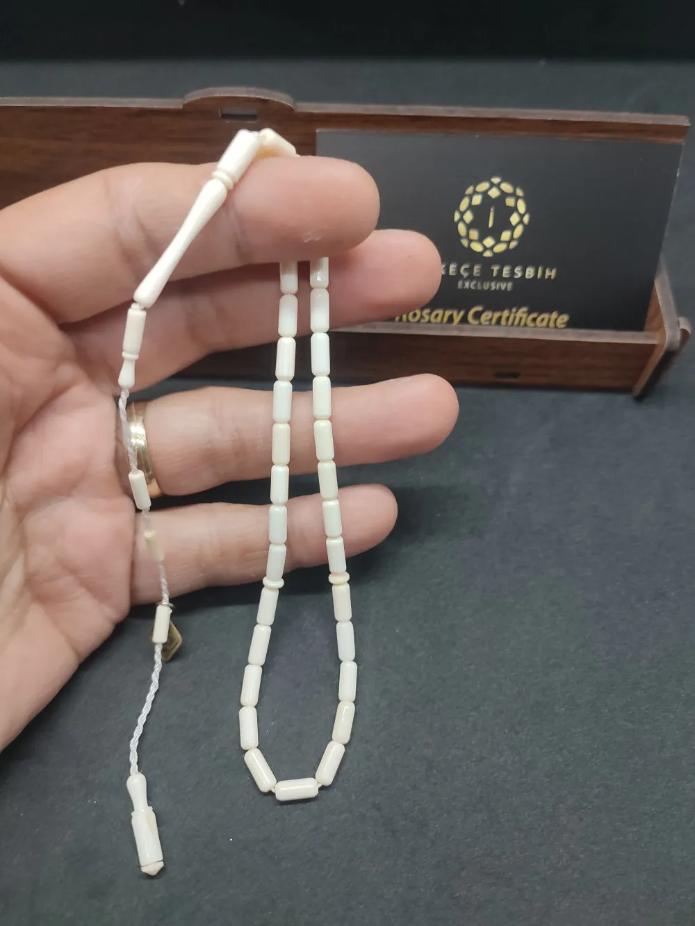 İskeçeli̇ Cemi̇l Usta Eseri̇  El Boy 7.14 Gr. Has  Fi̇l Di̇şi̇ küçük resim 5