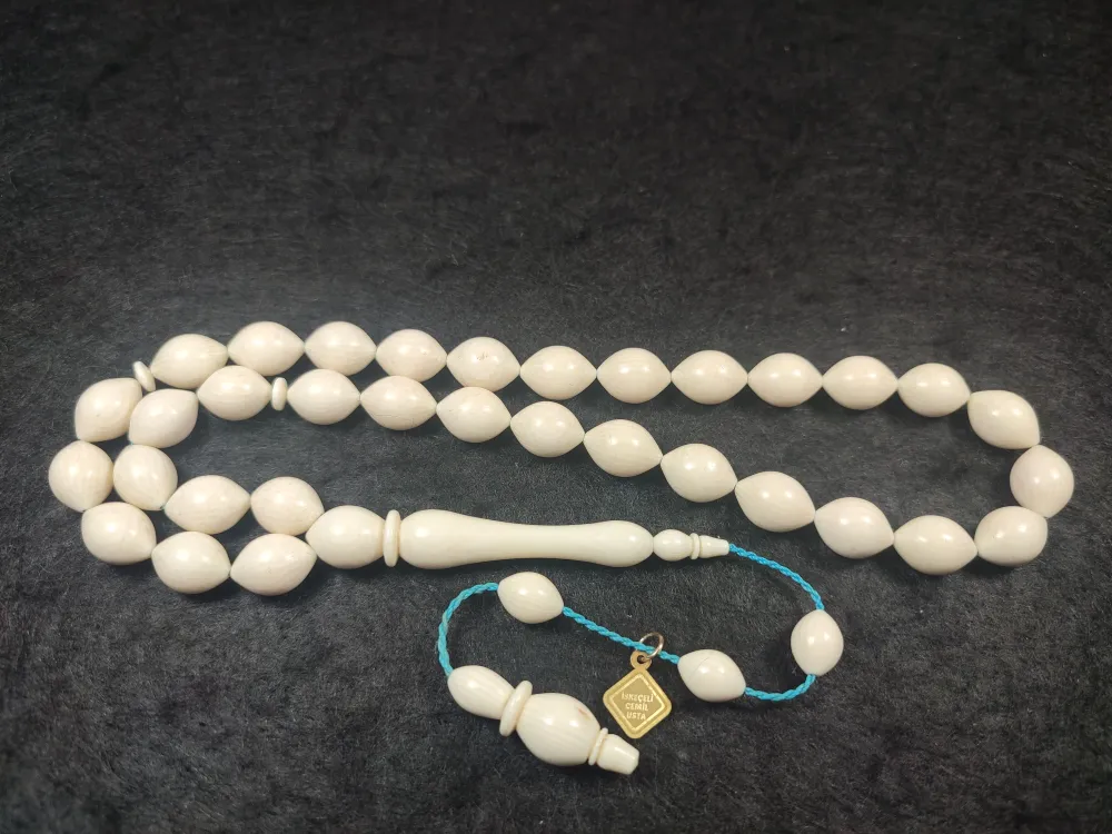 26 Gr. İskeçeli̇ Cemi̇l Usta Eseri̇ İri̇ Boy Hi̇popotam Di̇şi̇ küçük resim 2