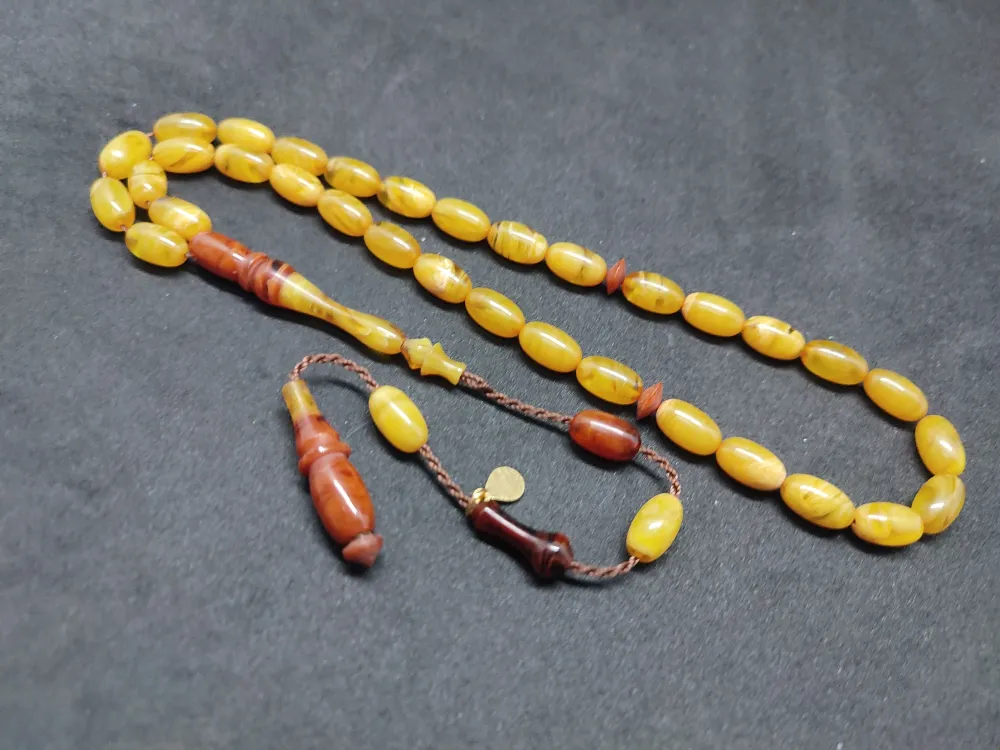 Ayhan Turan Usta Eseri̇ Ful Hare Ful Damar Eski̇ 0.6 Mm Deli̇m Sıkma Kehri̇bar