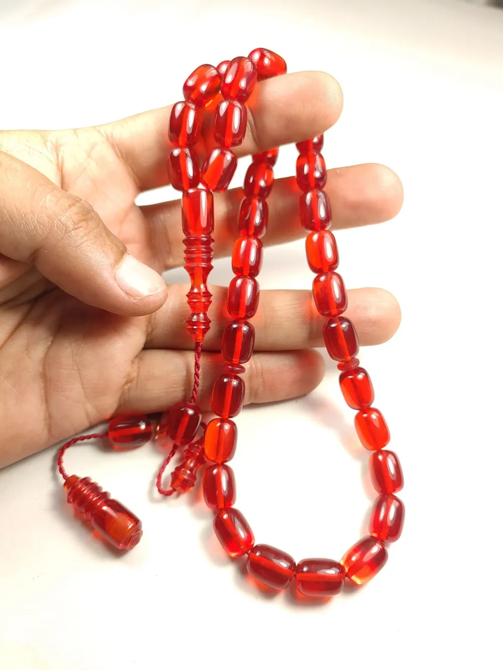 Hali̇l Hi̇lmi̇ Usta İmzalı Aykırı Renk Alman Zar Kehri̇bar küçük resim 5