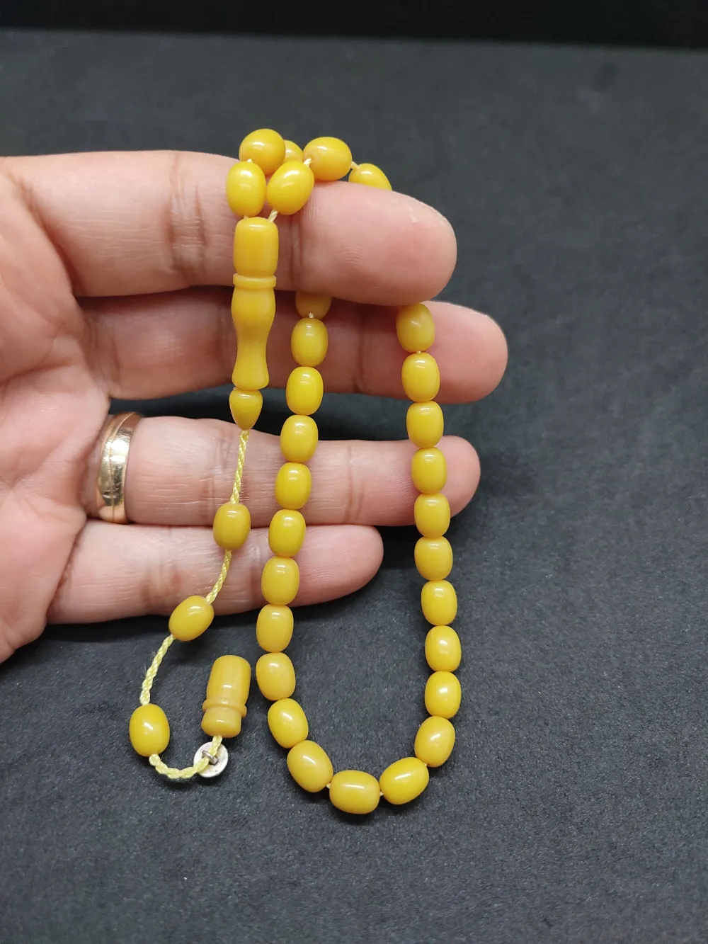 Şükrü Baba Usta İşi̇ İmzalı Mühürlü Bi̇lek Boy Kanayan Bağa küçük resim 4