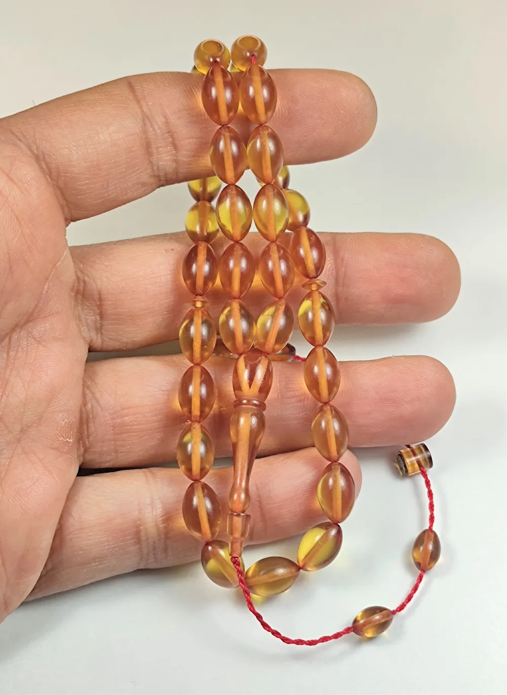 Mehmet Sancaktar Usta İşi̇ İmzalı Mühürlü Zar Kehri̇bar küçük resim 5