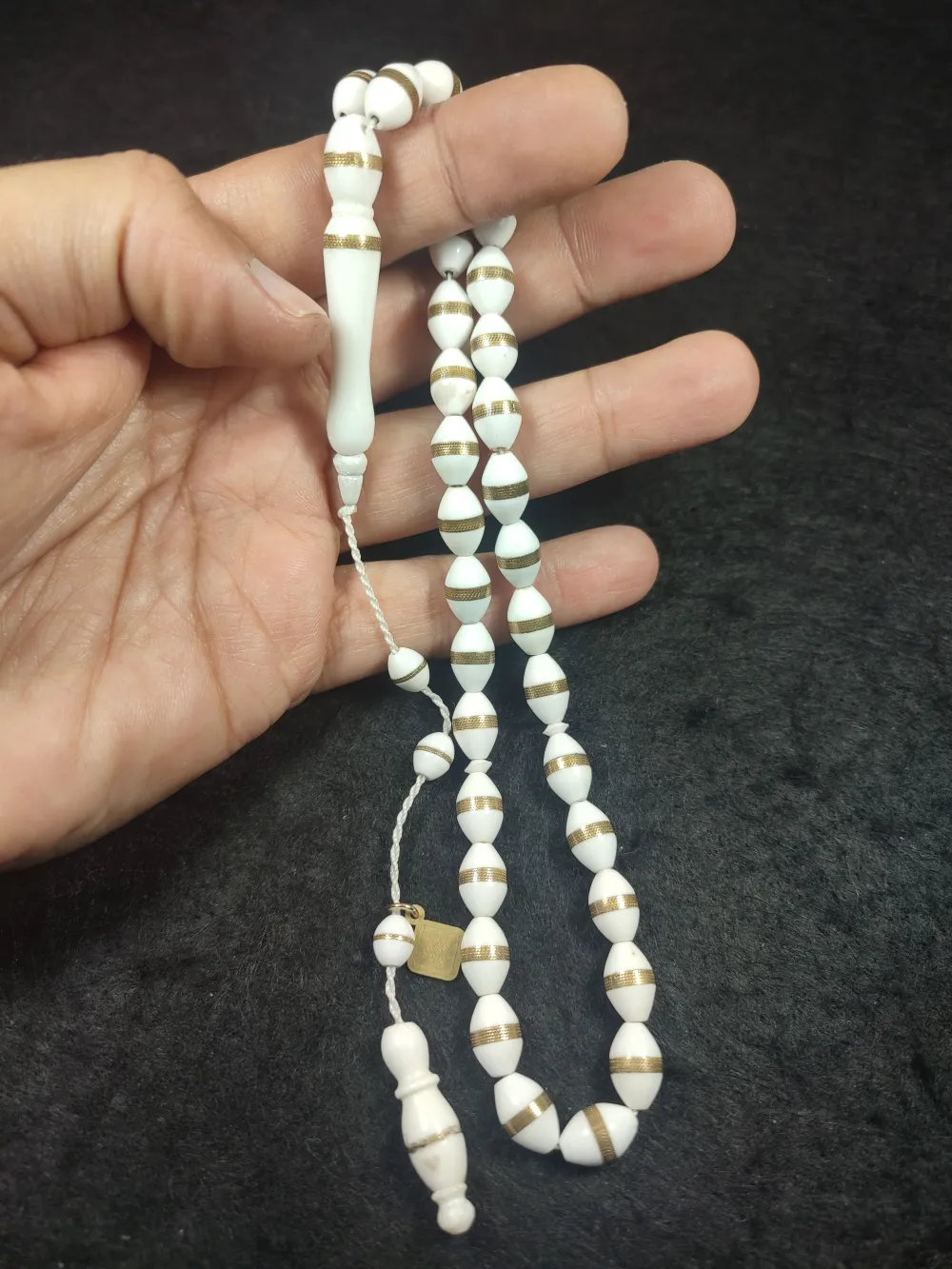 İskeçeli̇ Cemi̇l Usta İşi̇ İmzalı Sarmal Deve Kemi̇ği̇ küçük resim 5