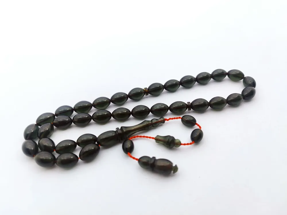 Ahmet Eryılmaz Usta Eseri̇ 0.6 Deli̇m Çi̇ft Ci̇lalı Alman Sıkma Kehri̇bar küçük resim 3