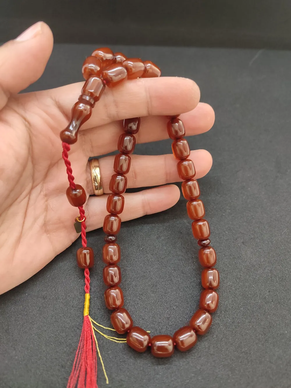 Osama Omari̇ İmzalı Eski̇ Usul Havşalı Horoz İmame 50 Yaşında Alman Faturan küçük resim 4