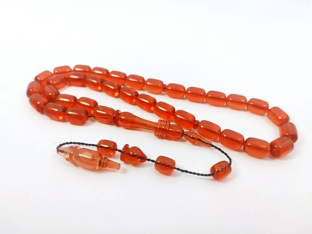 Ahmet Eryılmaz Usta Eseri̇ 0.6 Şeffaf Deli̇m İmame Halkalı Çi̇ft Ci̇lalı Alman Zar küçük resim 3