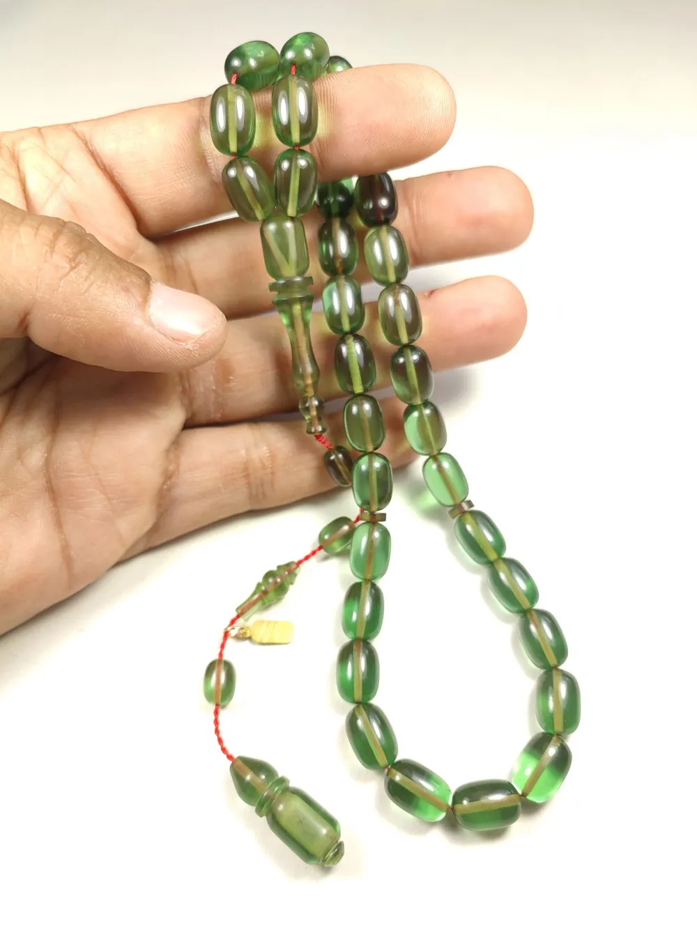 Mehmet Mercan Usta Eseri̇ İmzalı Aykırı Renk Ateş Kehri̇bar küçük resim 5