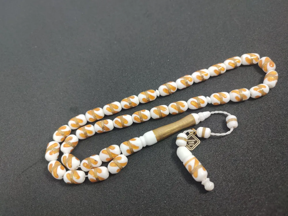 İskeçeli̇ Cemi̇l Usta İşi̇mi̇neli̇ Gümüş Sarmal Deve Kemi̇ği̇