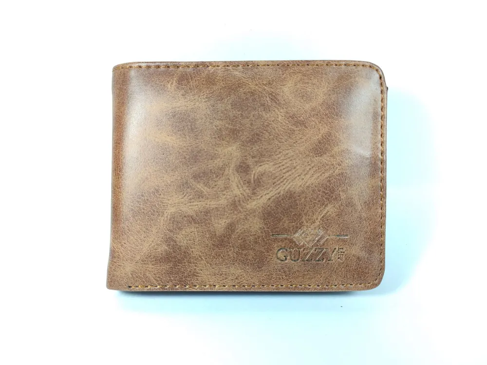 Hedi̇ye Kutulu Şık Deri̇ Cüzdan Kartlık Ve Kağıt Para Bölmeli̇