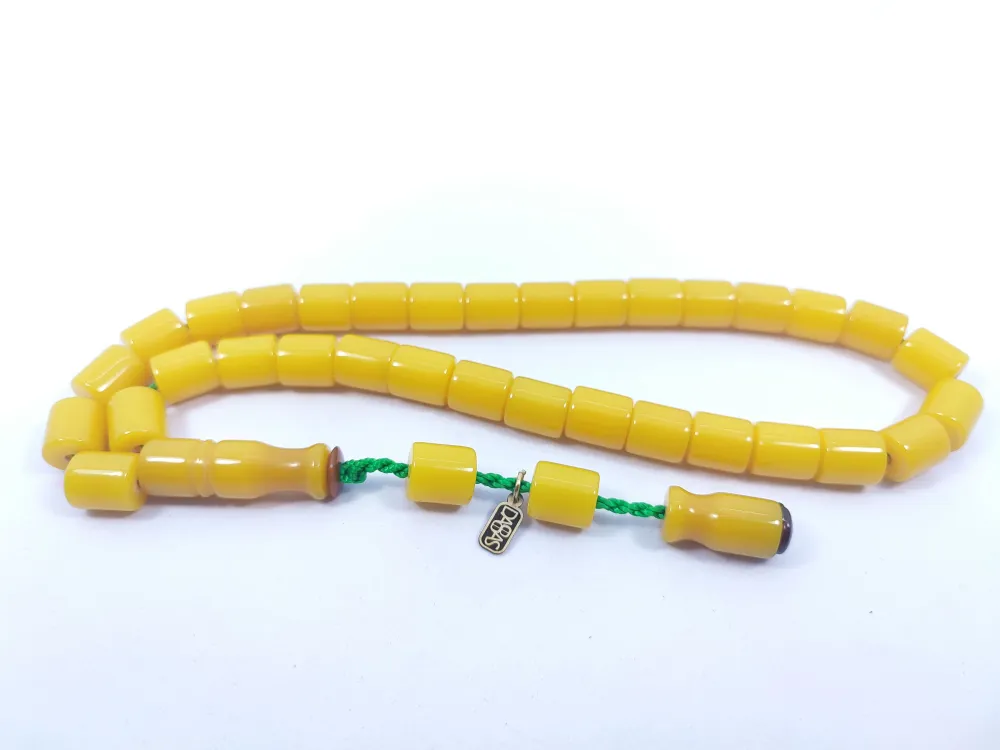 Muhammed Dabbas Usta Eseri̇ Osmanlı Torunu (Osmanlıya En Yakın) Sıkma Kehri̇bar küçük resim 2