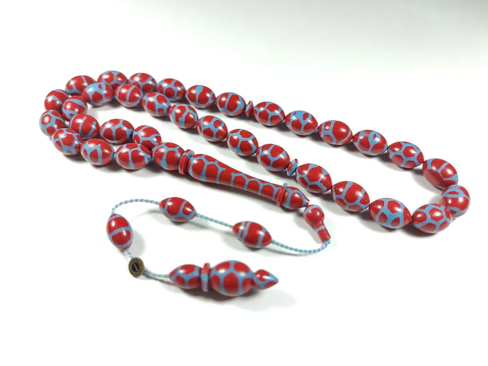 Fati̇h Erbabacan Usta İşi̇ İmzalı Mühürlü Kertenkele  Model Ari̇zona Fi̇ruze küçük resim 3