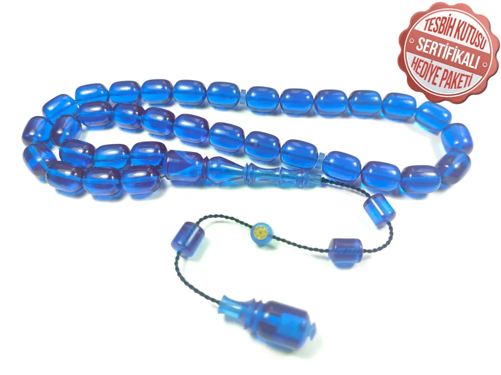 Bünyami̇n Barlak Usta İşi̇ İmzalı Mühürlü 0.6 Mm Alman Zar  Kehri̇bar küçük resim 3