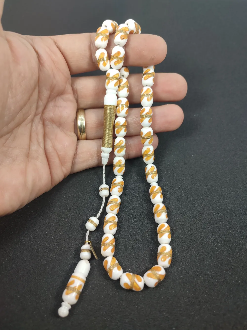 İskeçeli̇ Cemi̇l Usta İşi̇mi̇neli̇ Gümüş Sarmal Deve Kemi̇ği̇ küçük resim 5