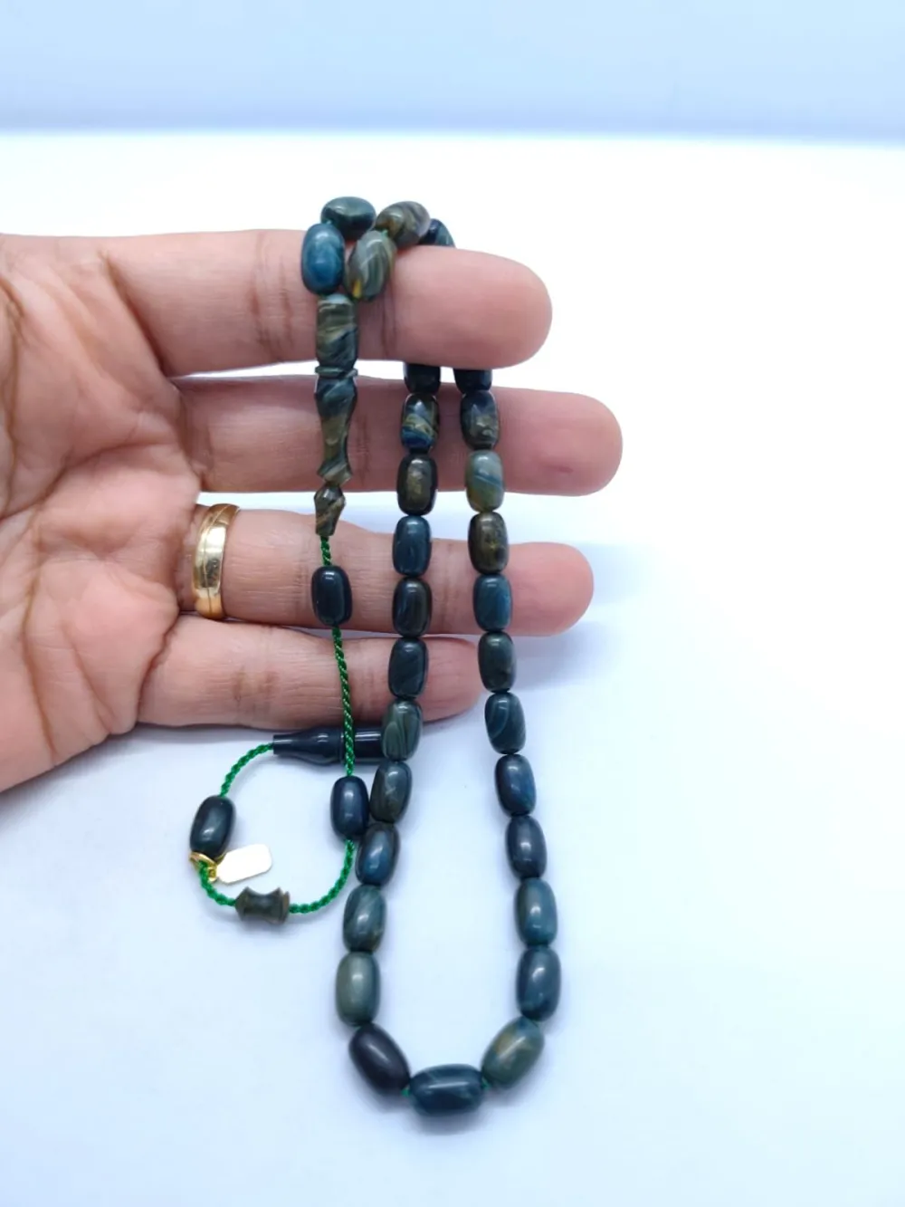 Furkan Gül Usta Eseri̇ 0.6 Şeffaf Deli̇m Çi̇ft Kat Ci̇lalı Sıkma Kehri̇bar küçük resim 3