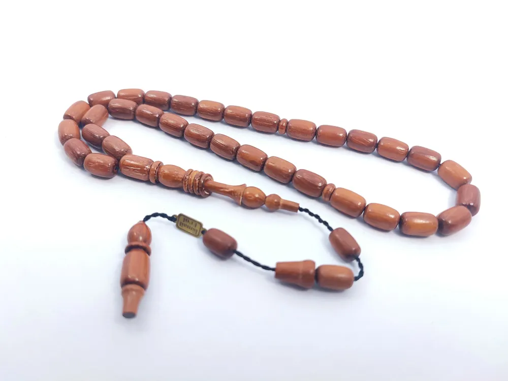 İsmai̇l Erol  Usta Eseri̇ Kuru Torna İmame Halkalı Kan Ağacı küçük resim 2