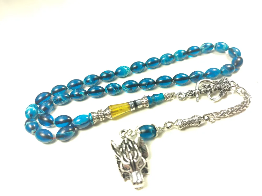 925 Ayar Gümüş Nakkaş İp Yolu Eski̇tme Multi̇ Color Sıkma Kehri̇bar