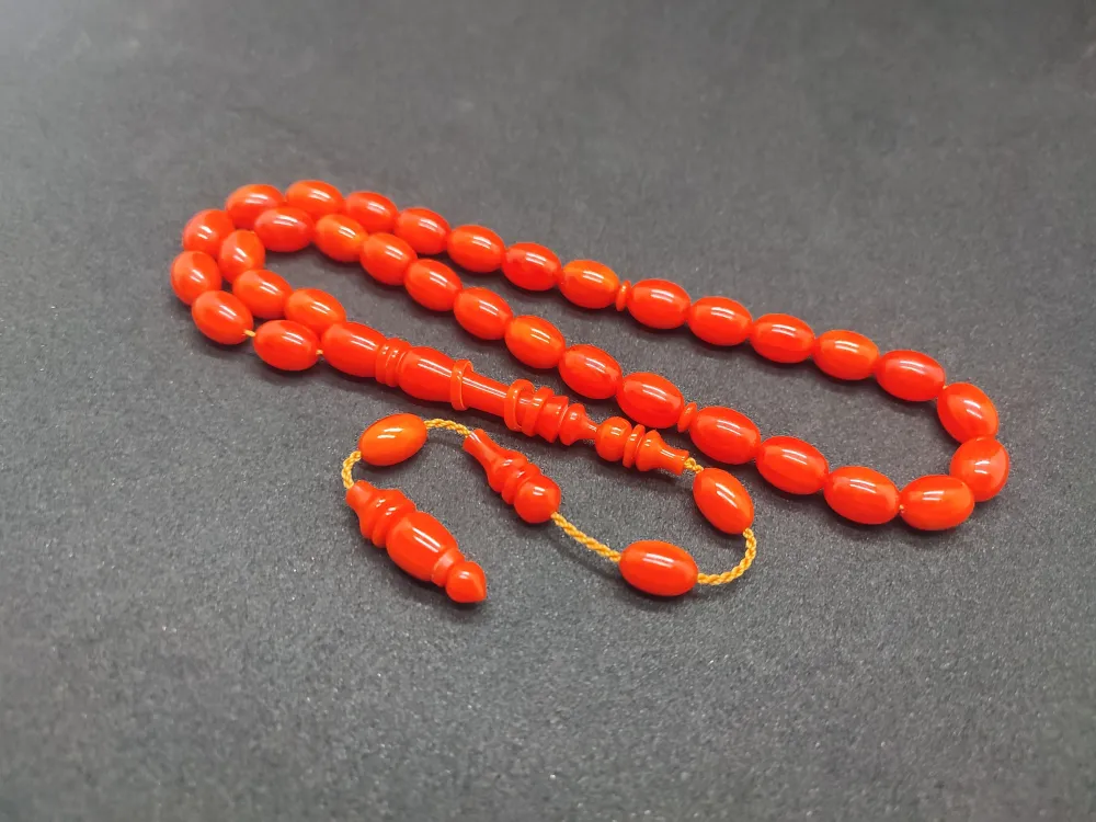 Ahmet Eryılmaz Usta Eseri̇ 0.6 Deli̇m   İmame Halkalı Çi̇ft Ci̇lalı Sıkma Kehri̇bar