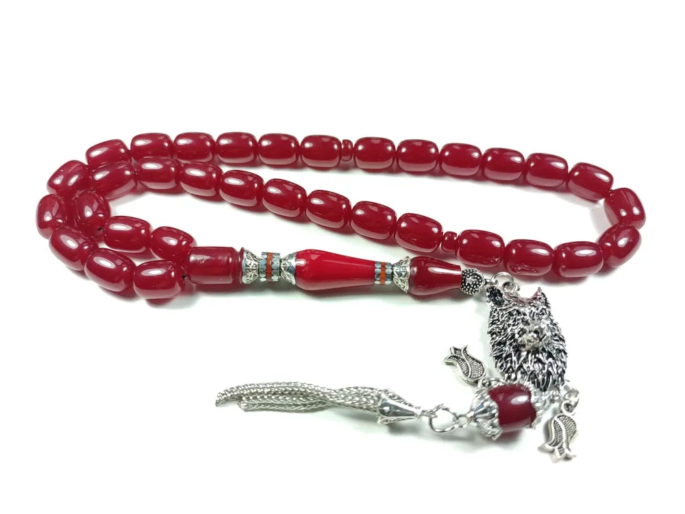 Gümüş Kaplama Püsküllü  Ayar Gümüş Nakkaş İmame Katali̇n küçük resim 3