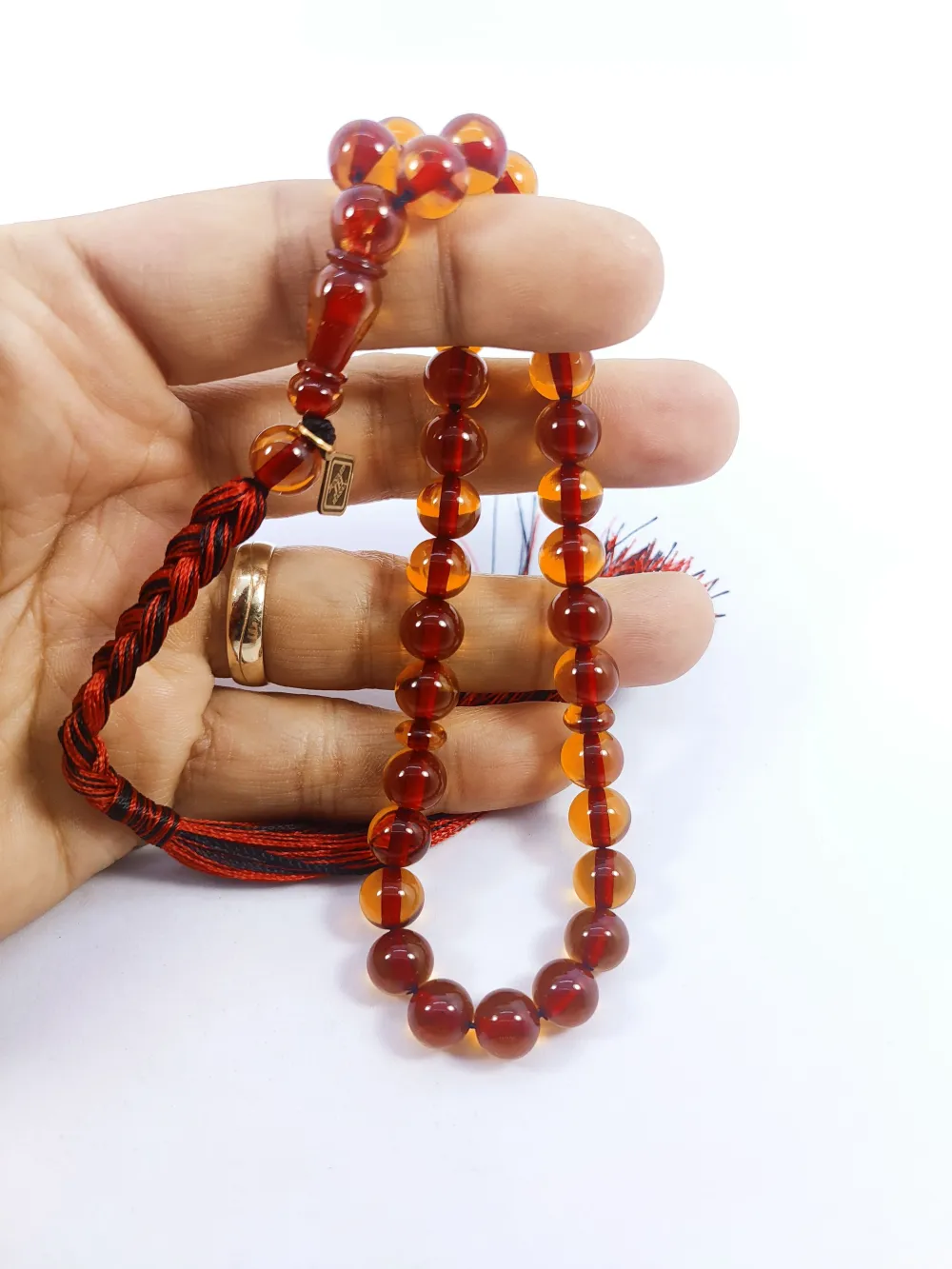 Junai̇d Hasan Usta Eseri̇ Eski̇ Usul Çalışılmış El Boy Necef küçük resim 4