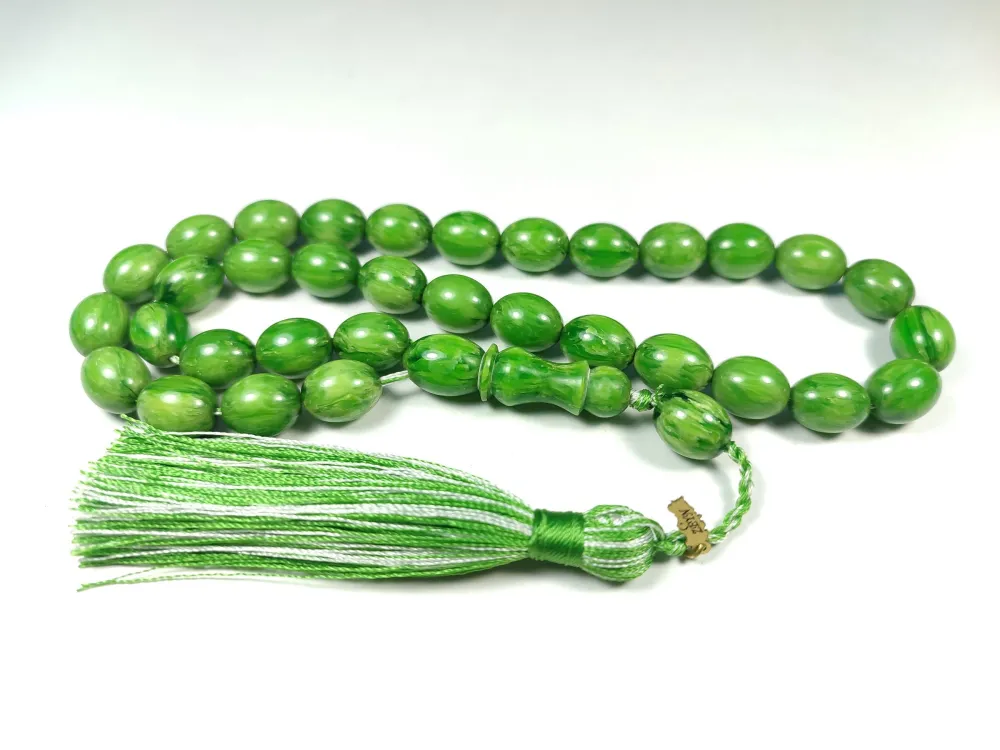 Ebu Zeyn Usta İşi̇ İmzalı Mühürlü Sıkma Kehri̇bar