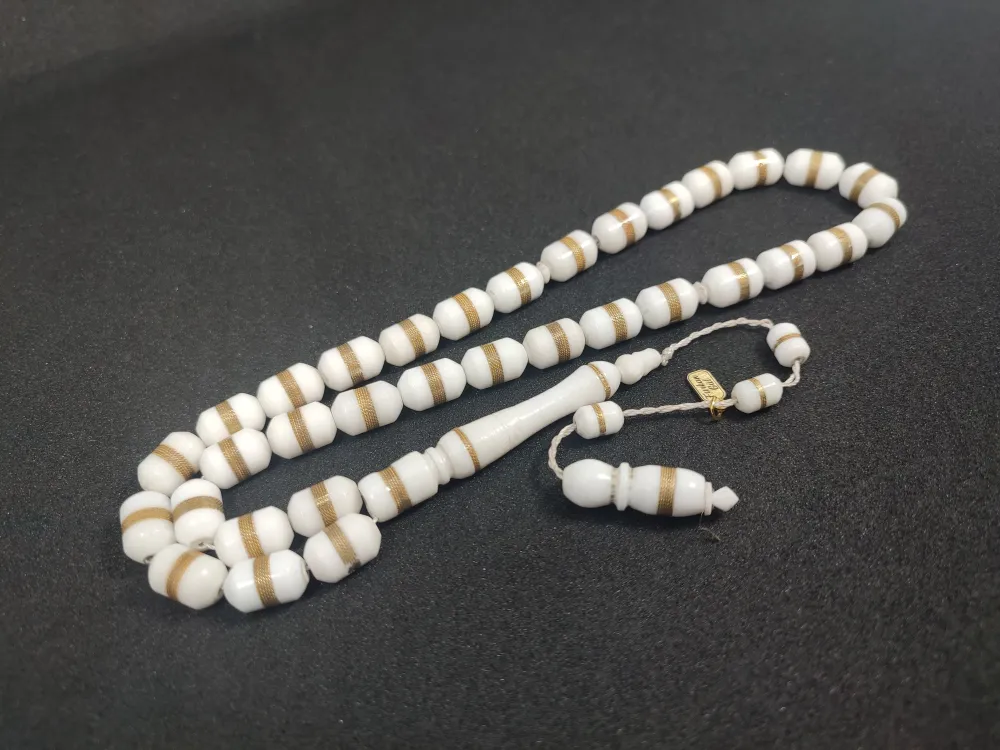 Furkan Gül Usta Eseri̇ Gümüş Sarmal  Naturel Deve Kemi̇ği̇