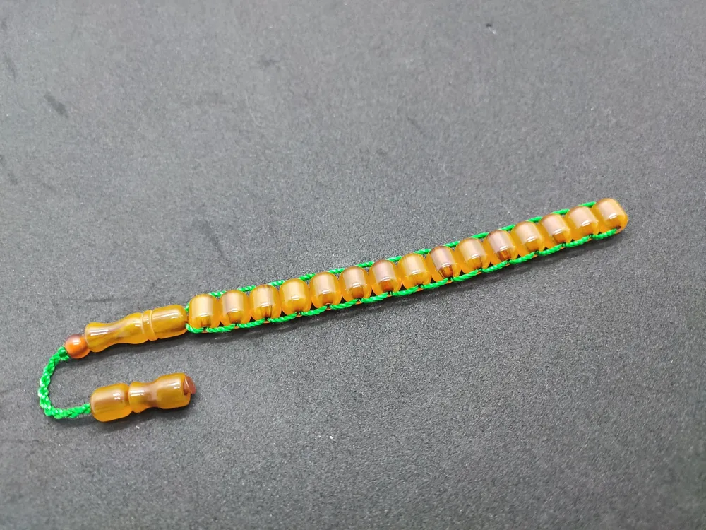 Şevket Alkan Usta Eseri̇ Zaza Model Sıkma Kehri̇bar küçük resim 2