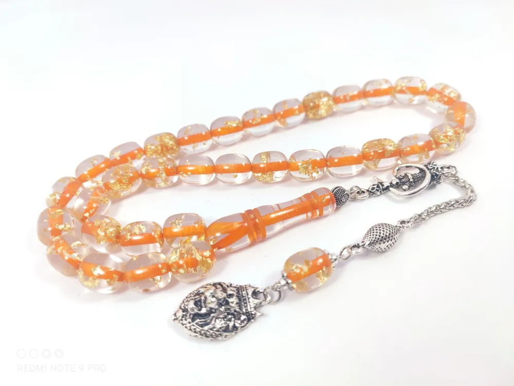 Şevket Alkan Usta Eseri̇ Yeni̇lebi̇li̇r Altın Parçacıklı Ateş-İ Kehri̇bar küçük resim 2