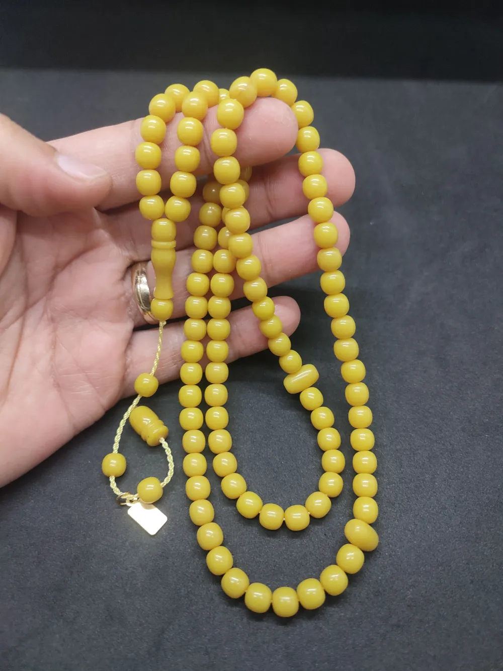 Zeyn Usta Eseri̇ Sıkma Kehri̇bar  Namaz Tesbi̇hi̇ küçük resim 4