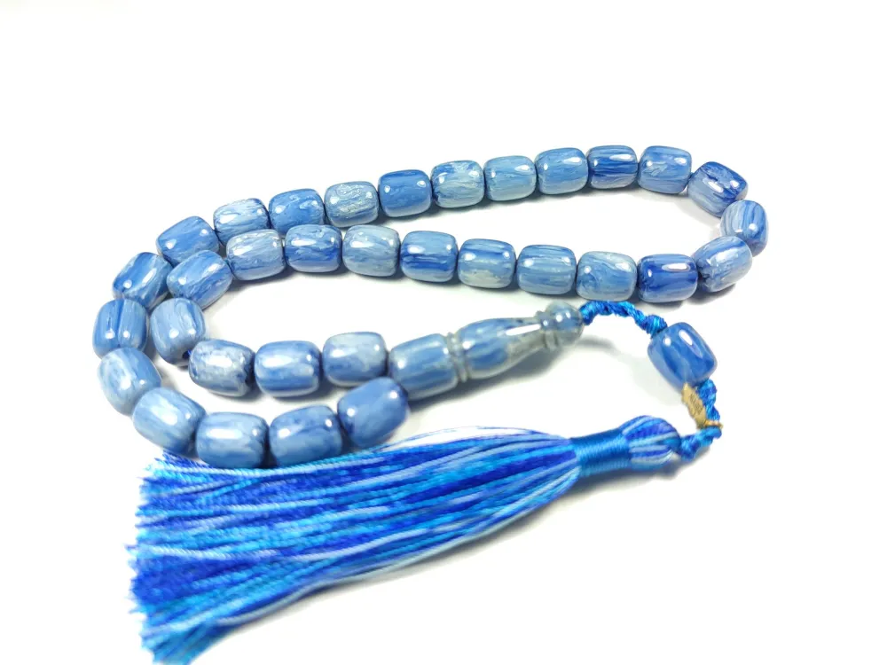 Ebu Zeyn Usta İşi̇ İmzalı Mühürlü Sıkma Kehri̇bar küçük resim 3