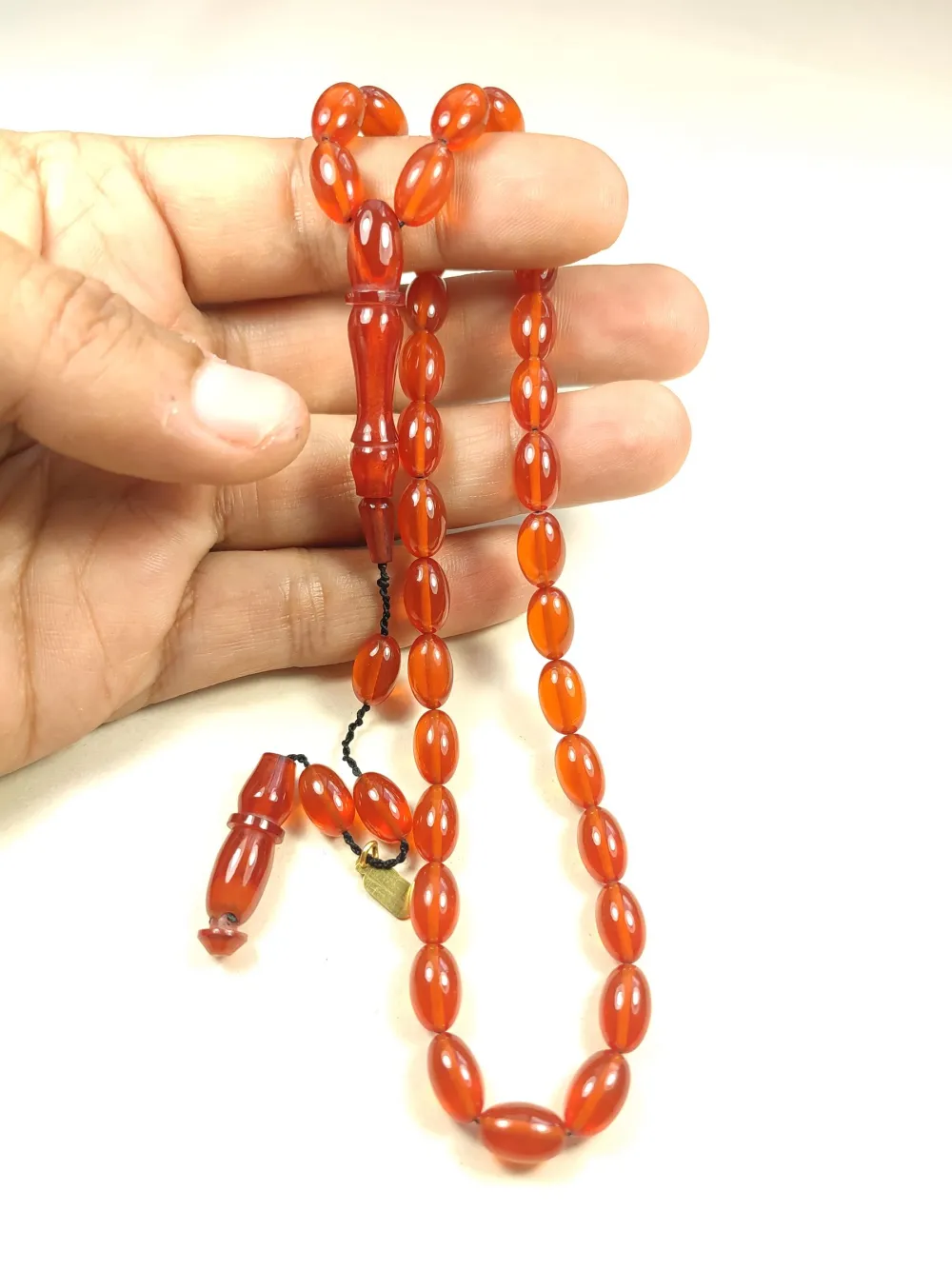 Ayhan Turan Usta İşi̇ İmzalı Yemen Zar Kehri̇bar küçük resim 5