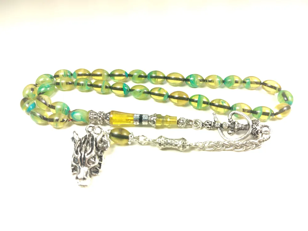 925 Ayar Gümüş Nakkaş İp Yolu Eski̇tme Multi̇ Color Sıkma Kehri̇bar küçük resim 3