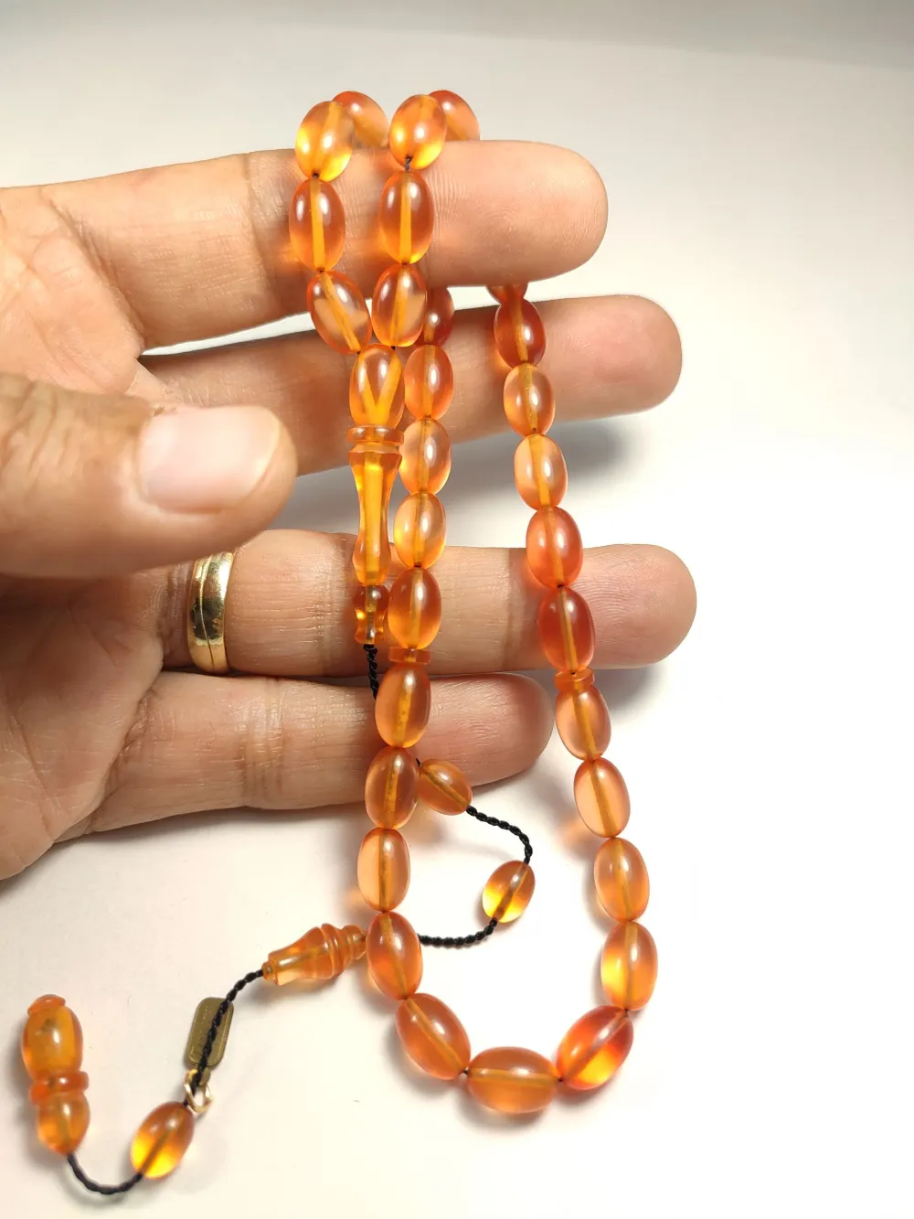 Furkan Gül Usta İşi̇ İmzalı Mühürlü  Alman Zar Kehri̇bar küçük resim 4