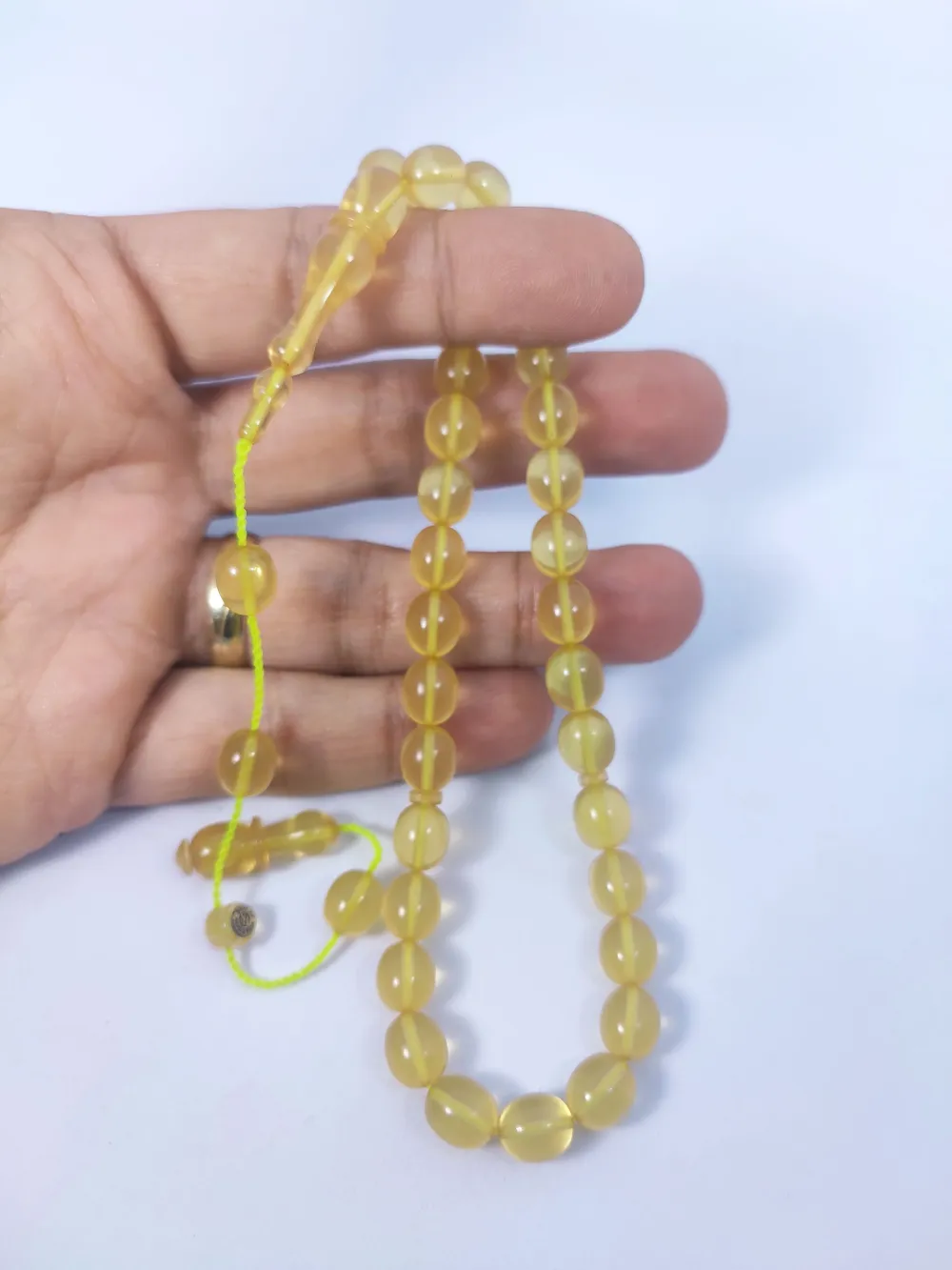 Şevket Buğruca Usta Eseri̇ 0.6 Deli̇m Çi̇ft Ci̇lalı Sıkma Kehri̇bar küçük resim 4