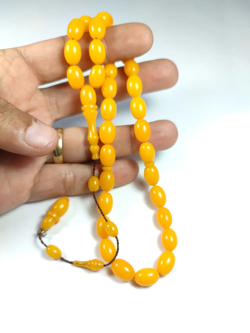 Ayhan Turan Usta İşi̇ İmzalı  Sıkma Kehri̇bar küçük resim 5