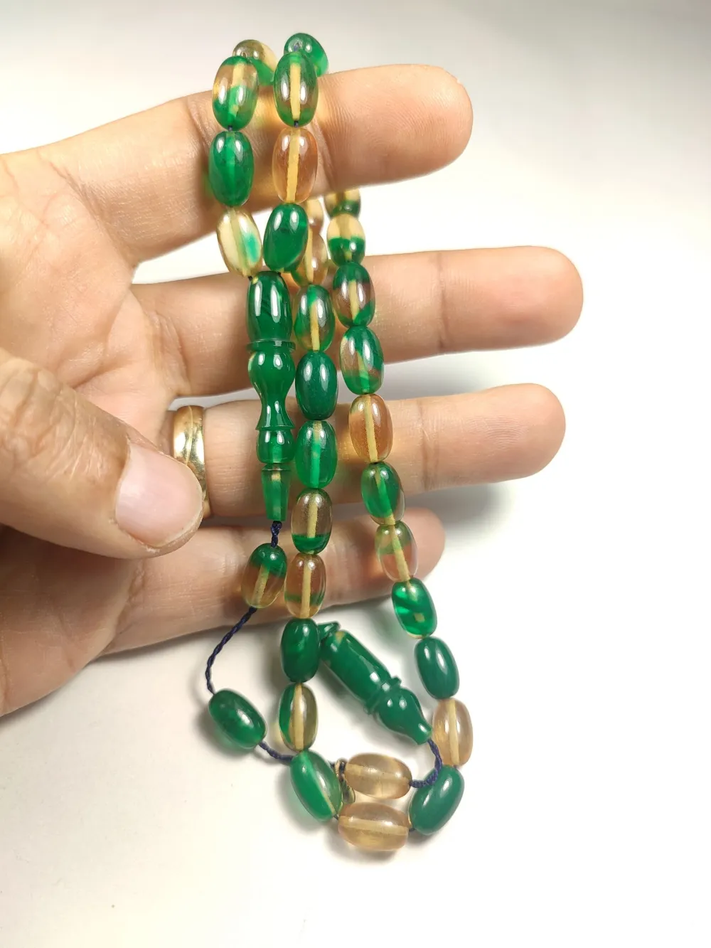 Erkan Çubukçu Usta İşi̇ İmzalı Mühürlü Ateş-İ Kehri̇bar küçük resim 4