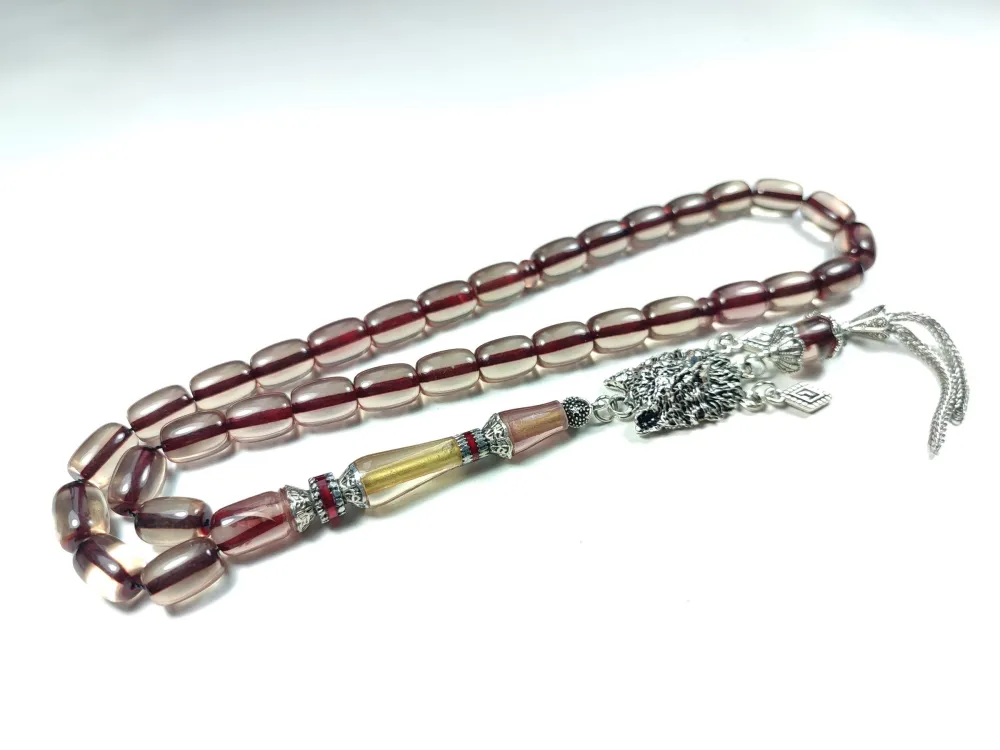 Gümüş Kaplama Püsküllü  Gümüş Nakkaş İmame Necef küçük resim 3