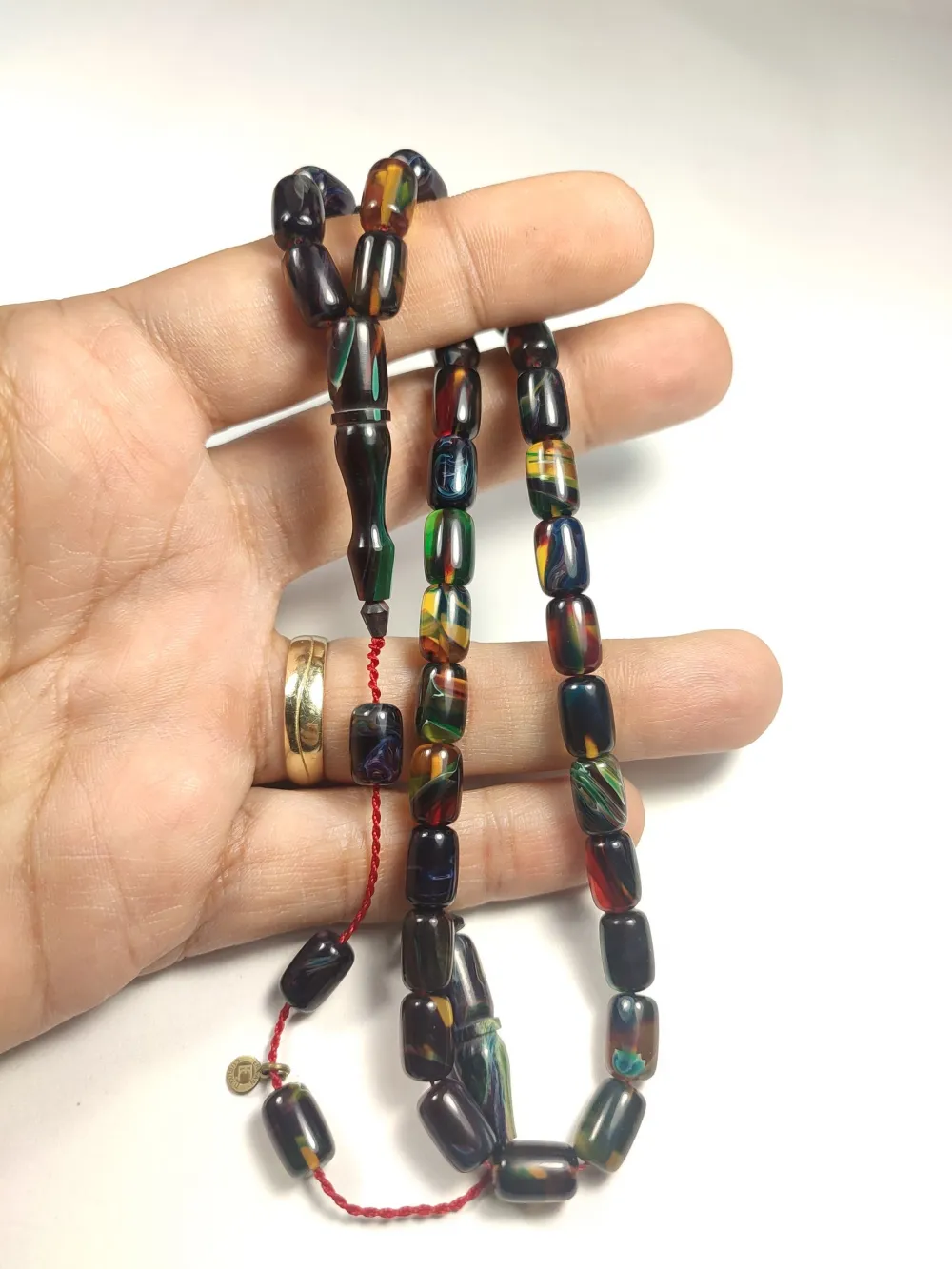 Erkan Çubukçu Usta İşi̇ İmzalı Mühürlü Ateş-İ Kehri̇bar küçük resim 5