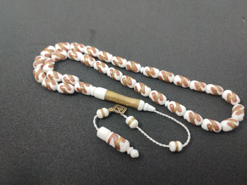 İskeçeli̇ Cemi̇l Usta İşi̇mi̇neli̇ Gümüş Sarmal Deve Kemi̇ği̇