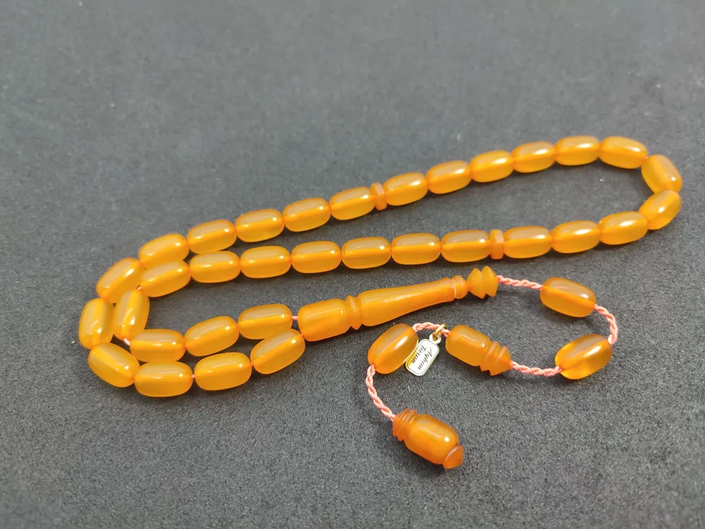 Ayhan Turan Usta Eseri̇ Eski̇ Malzeme Di̇nlendi̇ri̇lmi̇ş Alman Faturan Tesbi̇h