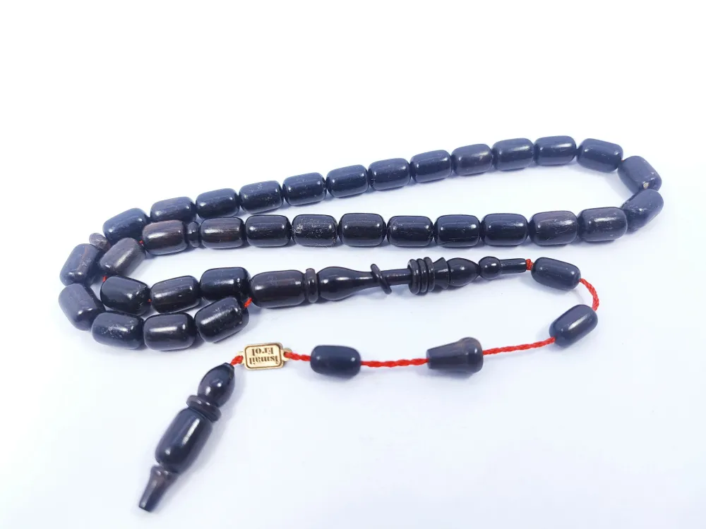 İsmai̇l Erol Usta Eseri̇ Halkalı İmame Abanoz Ağacı