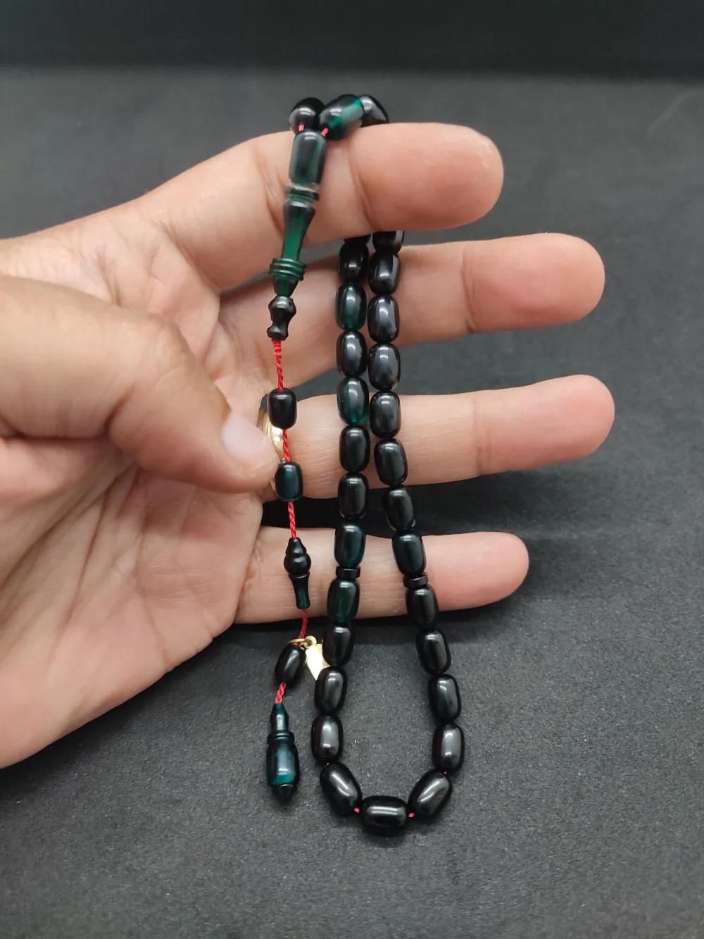 Furkan Gül Usta Eseri̇ El Boy İmame Halkalı Sıkma Kehri̇bar küçük resim 4